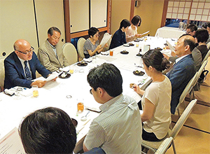 ７月に開催した乳がん部会の発足会