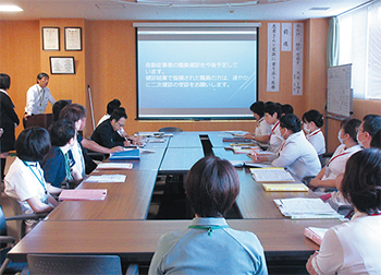 宇和島病院は部署別発表で議論が活発化