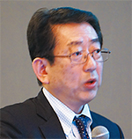 多岐にわたる改定の内容を丁寧に解説する谷澤参事