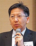 昨年初めて提示された便秘のガイドラインに基づき解説する太田院長