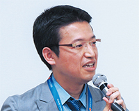 「スケールメリットを生かした診療支援の取り組みとして肺がんキャンサーボードを開始しました」と竹田部長