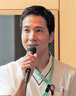 最優秀演題賞の発表を行った根本室長
