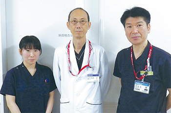 TEPは福本センター長（中央）を中心に運営