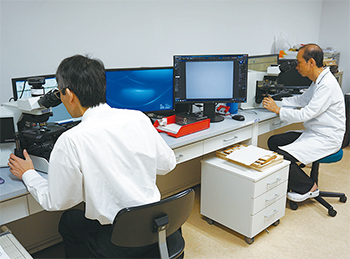 ダブルチェックで診断の質を確保