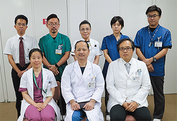 南部病院ではチームを組み再生医療の実証試験に取り組む