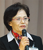 「日頃の成果を聞けるのが嬉しい」と鵜飼・看護部長
