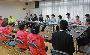 地域福祉センターと反省会も欠かさない