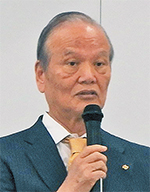 参加者に期待を寄せる鈴木理事長