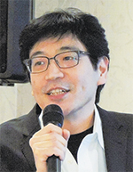 幹事を務めた冨田部長
